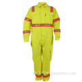 Hi Vis Safety Fr Fire Suits Menggali Coveralls